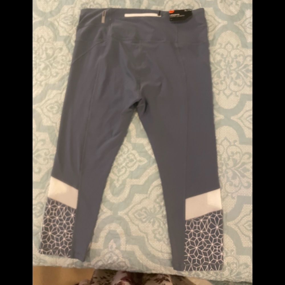 RBX Compression workout Capri leggings XL